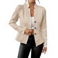 📢📢50%Rabatt!!!🎉🧥 Strukturierter Blazer für Damen mit Knopfleiste – Stilvoller Look, hochwertige Verarbeitung & vielseitig kombinierbar | Perfekt für Büro, Alltag & besondere Anlässe – Jetzt -50%!