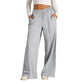 💎👖 Neuheiten – Hoch taillierte Weitbeinhose mit Kordelzug – bequem und elegant