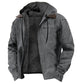 📢📢50%Rabatt!!!🎉✨Warme Arbeitsjacke mit Kapuze für Herren