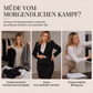 📢📢50%Rabatt!!!🎉✨Langärmeliger V-Ausschnitt-Overall mit Gürtel für Damen
