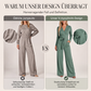 📢📢50%Rabatt!!!🎉✨Langärmeliger V-Ausschnitt-Overall mit Gürtel für Damen