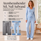 📢📢50%Rabatt!!!🎉✨Damen-Set aus V-Ausschnitt-Langarmshirt und Weithosen