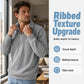 📢📢50%Rabatt!!!🎉✨Herren Freizeit Rippstrick Halbzip Pullover