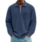 📢📢50%Rabatt!!!🎉✨Herren Freizeit Rippstrick Halbzip Pullover