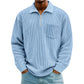 📢📢50%Rabatt!!!🎉✨Herren Freizeit Rippstrick Halbzip Pullover
