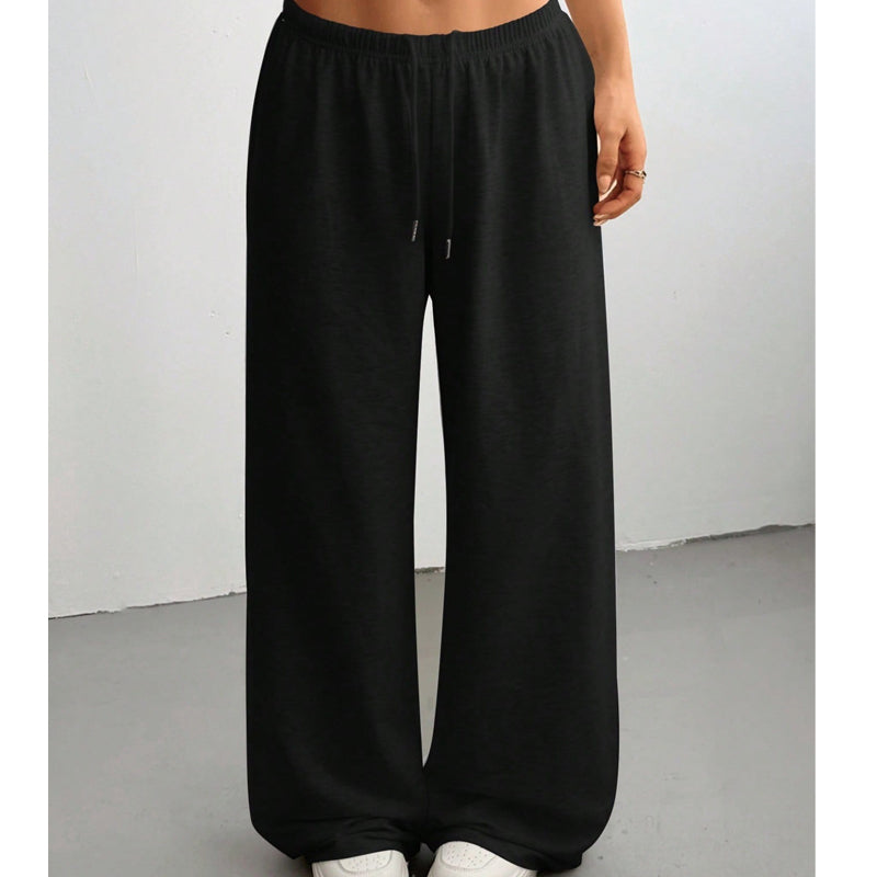 💨 Lässig & bequem – Jogginghose mit weitem Bein & Kordelzug – Weicher Stoff, moderner Schnitt & vielseitig kombinierbar