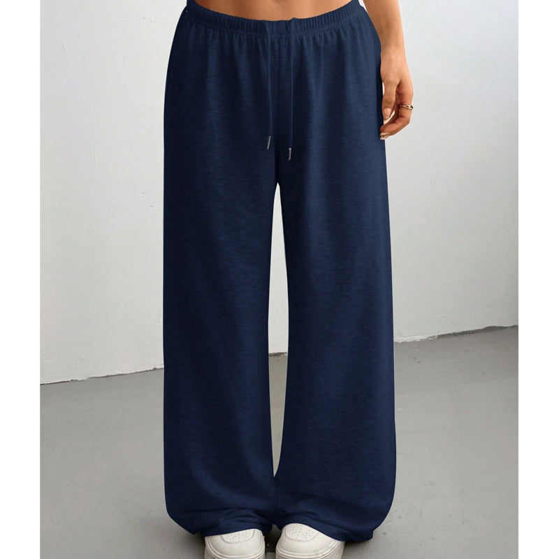 💨 Lässig & bequem – Jogginghose mit weitem Bein & Kordelzug – Weicher Stoff, moderner Schnitt & vielseitig kombinierbar