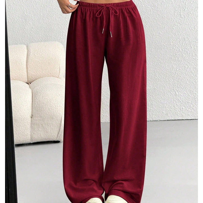 💨 Lässig & bequem – Jogginghose mit weitem Bein & Kordelzug – Weicher Stoff, moderner Schnitt & vielseitig kombinierbar