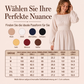 Gestreiftes Maxikleid für Damen mit elastischer Taille