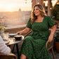 📢📢50%Rabatt!!!🎉✨Polka-Dot-Kleid für Damen in Übergröße