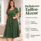 📢📢50%Rabatt!!!🎉✨Polka-Dot-Kleid für Damen in Übergröße