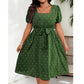 📢📢50%Rabatt!!!🎉✨Polka-Dot-Kleid für Damen in Übergröße