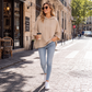 📢📢50%Rabatt!!!🎉✨Weites Hoodie mit weiten Ärmeln für Damen, legeres Sweatshirt