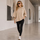 📢📢50%Rabatt!!!🎉✨Weites Hoodie mit weiten Ärmeln für Damen, legeres Sweatshirt