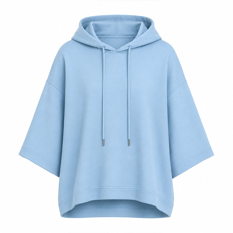 📢📢50%Rabatt!!!🎉✨Weites Hoodie mit weiten Ärmeln für Damen, legeres Sweatshirt