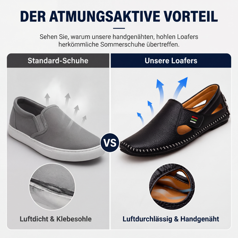 📢📢50%Rabatt!!!🎉✨Atmungsaktive Slipper-Loafer für Herren im lässigen Stil