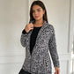 🛒 Wagen halbvoll, Preis halbiert! Damen-Leopardenjacke mit Reißverschluss