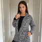 🛒 Wagen halbvoll, Preis halbiert! Damen-Leopardenjacke mit Reißverschluss