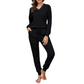 📢📢50%Rabatt!!!🎉✨Langarm-Oberteil und Jogger-Loungewear-Set für Damen