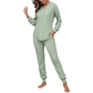 📢📢50%Rabatt!!!🎉✨Langarm-Oberteil und Jogger-Loungewear-Set für Damen