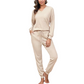 📢📢50%Rabatt!!!🎉✨Langarm-Oberteil und Jogger-Loungewear-Set für Damen