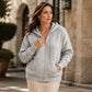 📢📢50%Rabatt!!!🎉✨Lockere Damen-Strickjacke mit Kapuze