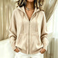 📢📢50%Rabatt!!!🎉✨Lockere Damen-Strickjacke mit Kapuze