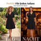 📢📢50%Rabatt!!!🎉✨Elegantes Damenkleid mit Puffärmeln und V-Ausschnitt