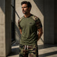 📢📢50%Rabatt!!!🎉✨Herren-Casual-Set: Camouflage-Kurzarmhemd und Shorts