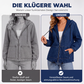 📢📢50%Rabatt!!!🎉✨Legere Kapuzenjacke mit Reißverschluss für Damen