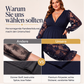 📢📢50%Rabatt!!!🎉✨Elegantes Damen-Maxikleid mit V-Ausschnitt und Spitzenapplikationen