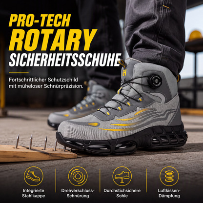 📢📢50%Rabatt!!!🎉✨Hoch geschnittene Sicherheitsschuhe mit Stahlkappe und durchtrittsicherer Sohle