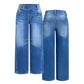🏷️🎉Herbst Sale – 50 % Rabatt！👖Weite Stretchjeans für Damen