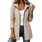 📢📢50%Rabatt!!!🎉✨Wasserdichte Damen-Regenjacke mit Kapuze