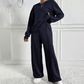 📢📢50%Rabatt!!!🎉✨Gemütlicher Damen-Zweiteiler: Langarm-Sweatshirt und Hose
