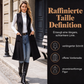 📢📢50%Rabatt!!!🎉✨Schicke, ärmellose Longjacke für Damen mit offenem Vorderteil