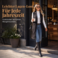📢📢50%Rabatt!!!🎉✨Schicke, ärmellose Longjacke für Damen mit offenem Vorderteil