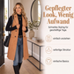 📢📢50%Rabatt!!!🎉✨Schicke, ärmellose Longjacke für Damen mit offenem Vorderteil