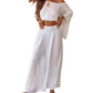 📢📢50%Rabatt!!!🎉✨Damen-Off-Shoulder-Oberteil & Weite-Hosen-Set