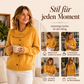 📢📢50%Rabatt!!!🎉✨Damen-Strickjacke mit unregelmäßigem Kragen