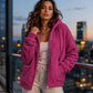 📢📢50%Rabatt!!!🎉✨Weites Sherpa-Hoodie-Sweatshirt für Damen