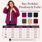 📢📢50%Rabatt!!!🎉✨Weites Sherpa-Hoodie-Sweatshirt für Damen
