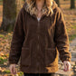 📢📢50%Rabatt!!!🎉✨Weites Sherpa-Hoodie-Sweatshirt für Damen