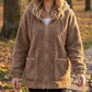 📢📢50%Rabatt!!!🎉✨Weites Sherpa-Hoodie-Sweatshirt für Damen