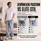 📢📢50%Rabatt!!!🎉✨Jeans mit gebogenem Bein im Vintage-Wasch-Look für Herren