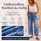 📢📢50%Rabatt!!!🎉✨Vertikal gestreifte elastische Denim-Hosen für Damen