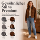📢📢50%Rabatt!!!🎉✨Cordjacke für Damen mit kontrastierendem Revers