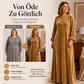 📢📢50%Rabatt!!!🎉✨Elegantes Samt-Maxikleid für Damen mit Rüschenärmeln