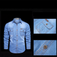 👔 50 % RABATT – Herren Denim-Hemd aus Baumwollmischung mit Brusttaschen | Klassischer Style trifft auf täglichen Komfort ✨