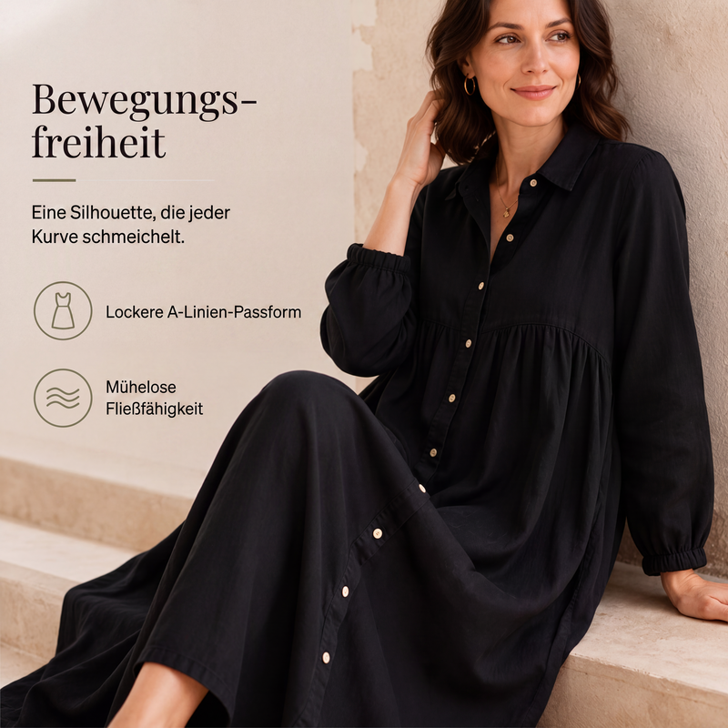 📢📢50%Rabatt!!!🎉✨Mühelos bequemes Maxikleid